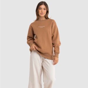 Rhythm.Classic brand fleece Caramel color